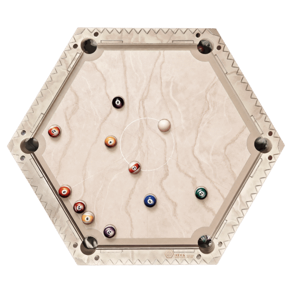 Mesa Hexa·Pool Ivory